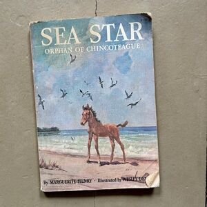 1974 Sea Star Orphan of Chincoteague Horse Virginia Marguerite Henry Childrens